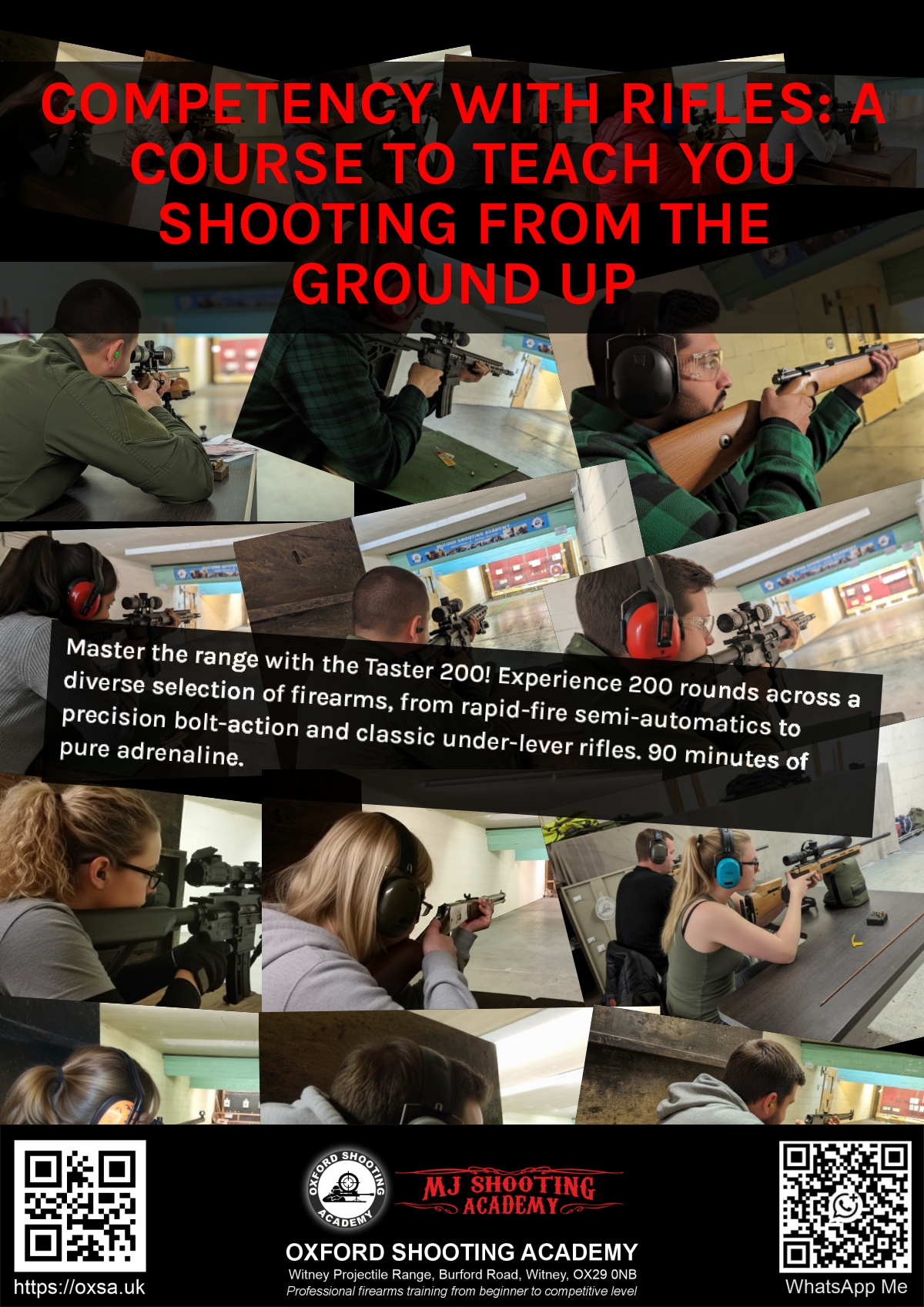 Tactical shooting drill for beginners and enthusiasts