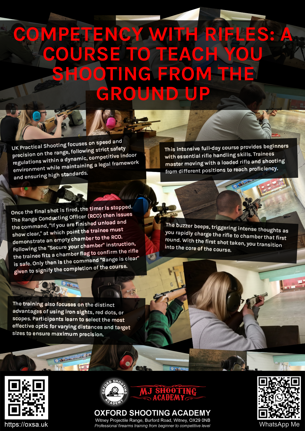 Marksmanship coaching to improve accuracy and technique