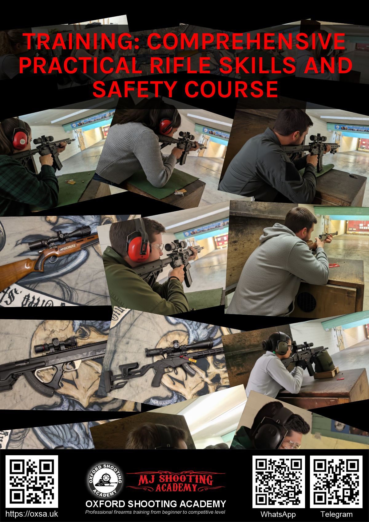 Indoor range shooting providing a unique experience day