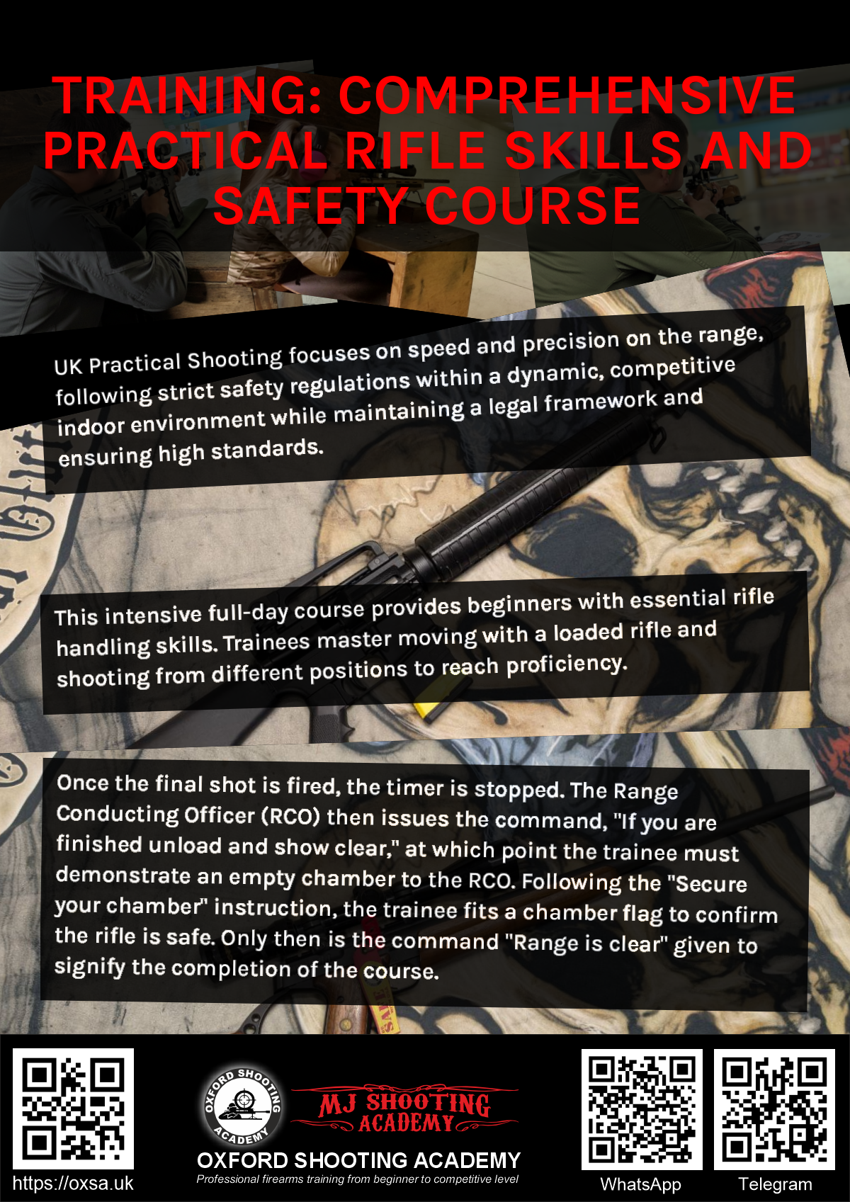 Tactical shooting drill for beginners and enthusiasts