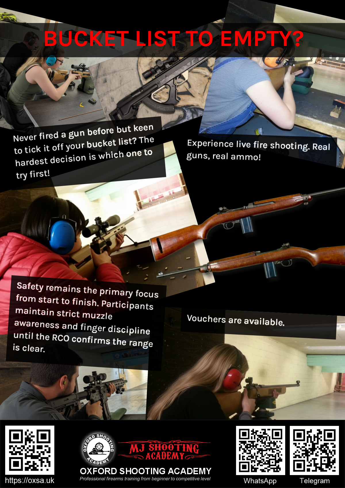 Target practice activity designed for corporate and group events