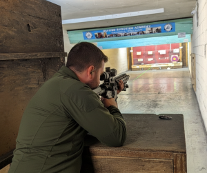 Indoor range shooting providing a unique experience day