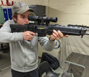 Target practice activity designed for corporate and group events