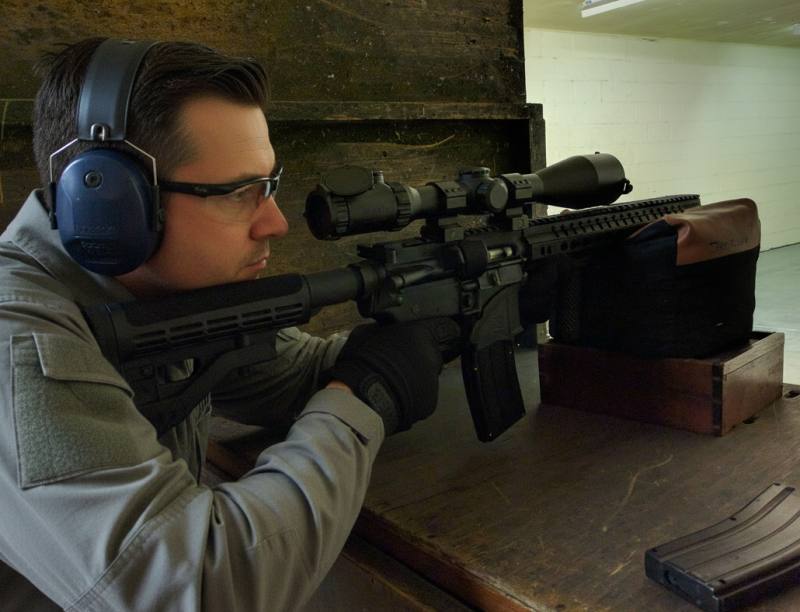 Sporting gun experience under supervised range conditions