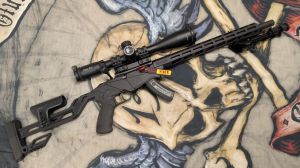 Historic rifle display with expert safety instruction