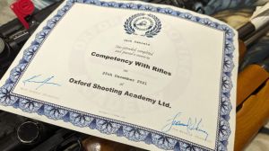 Academy Certificate Back